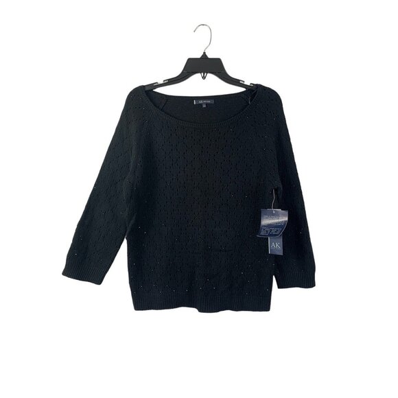 Anne Klein Tops - Anne Klein Women's Knitted Jeweled Top